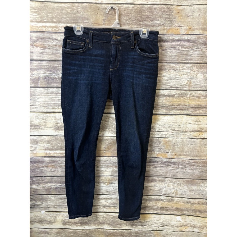 Joes Jeans Dark Wash Katya Skinny Ankle size 27 Stretch Mid Rise - Picture 2 of 4